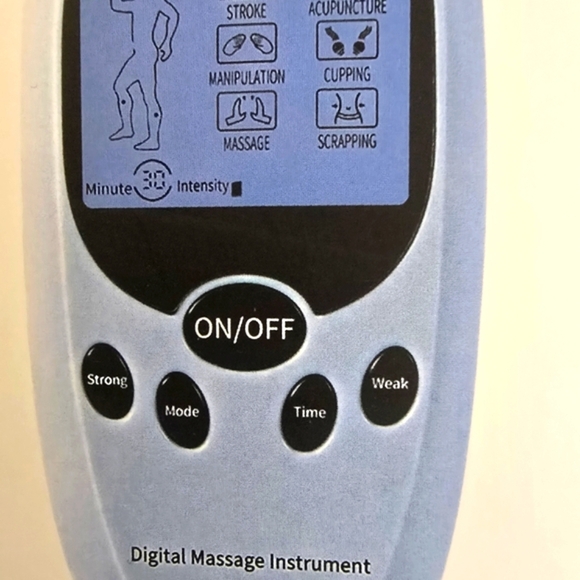 NEW! Digital Massage Instrumemt Blue Dual Channel Massager!See Details! - Picture 2 of 5